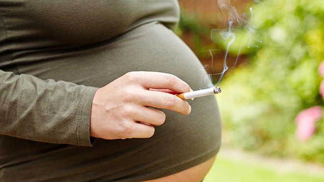Курение во время беременности на ранних сроках